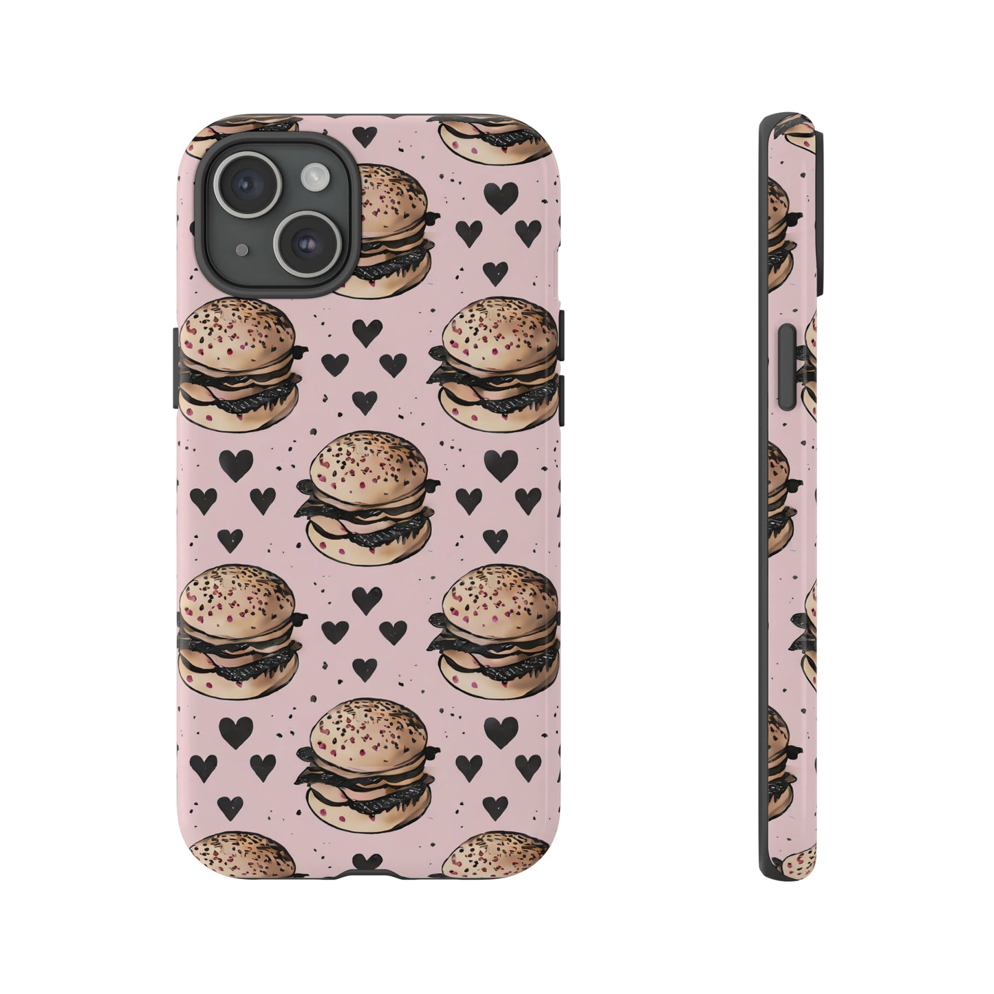 Hamburger phone Tough Cases