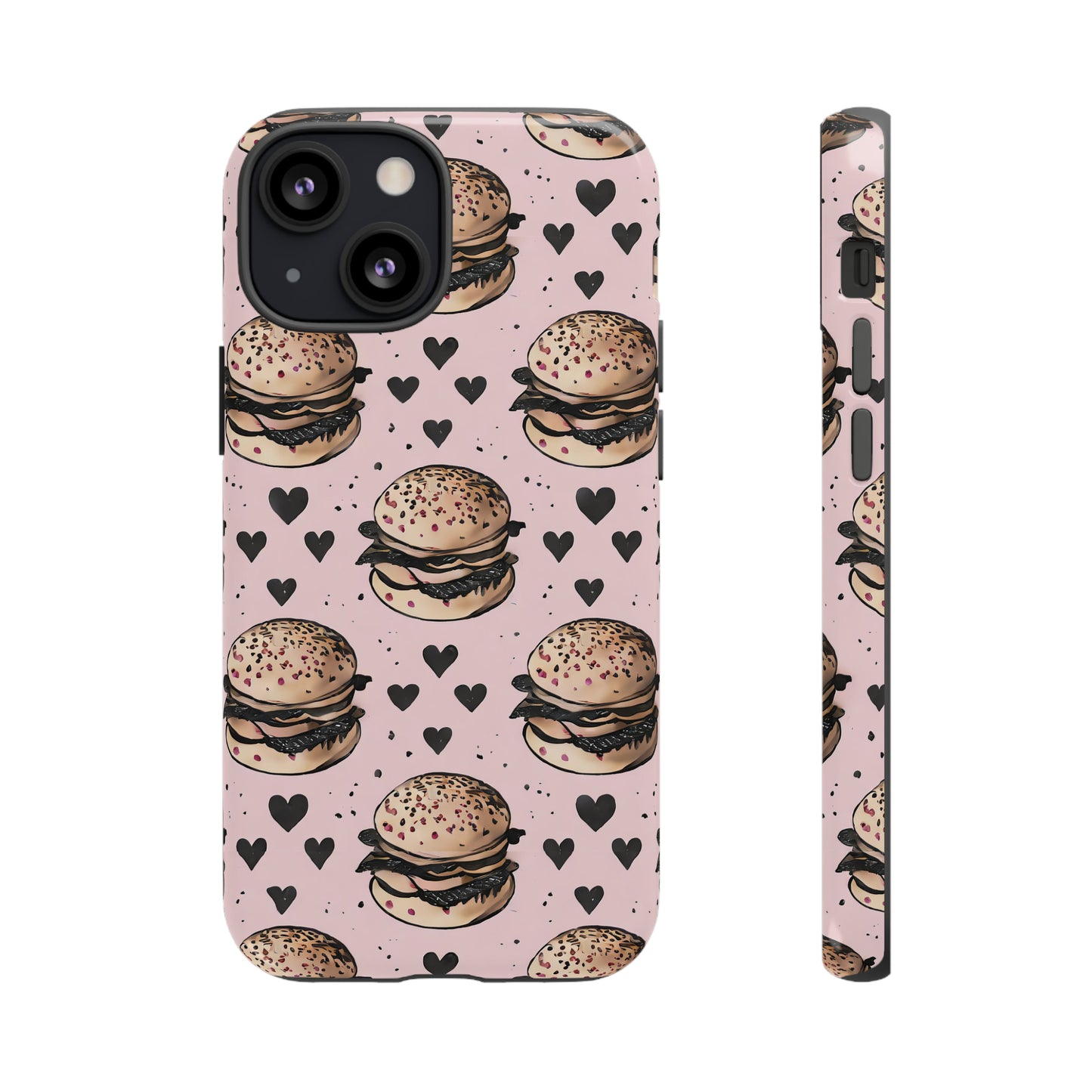 Hamburger phone Tough Cases