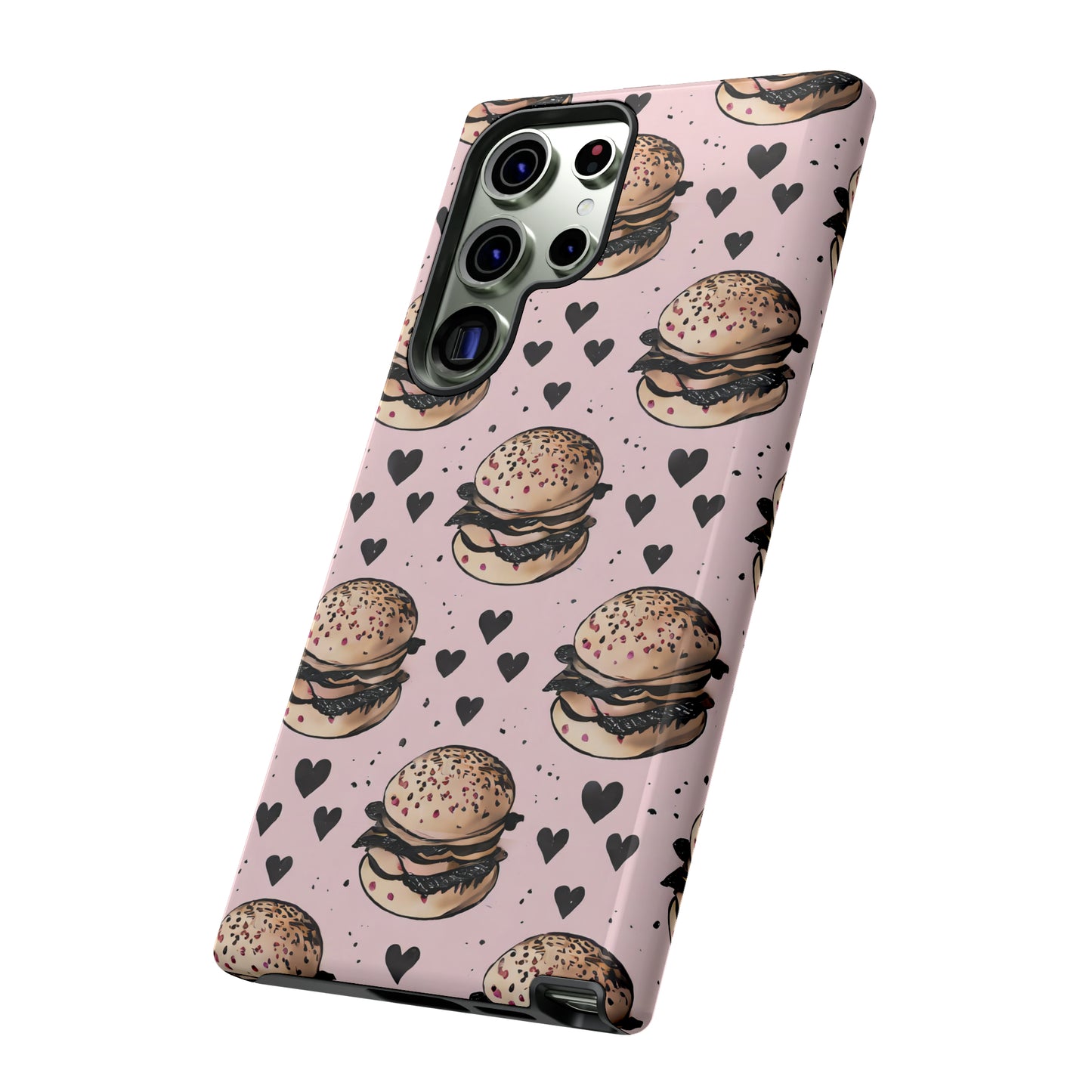 Hamburger phone Tough Cases