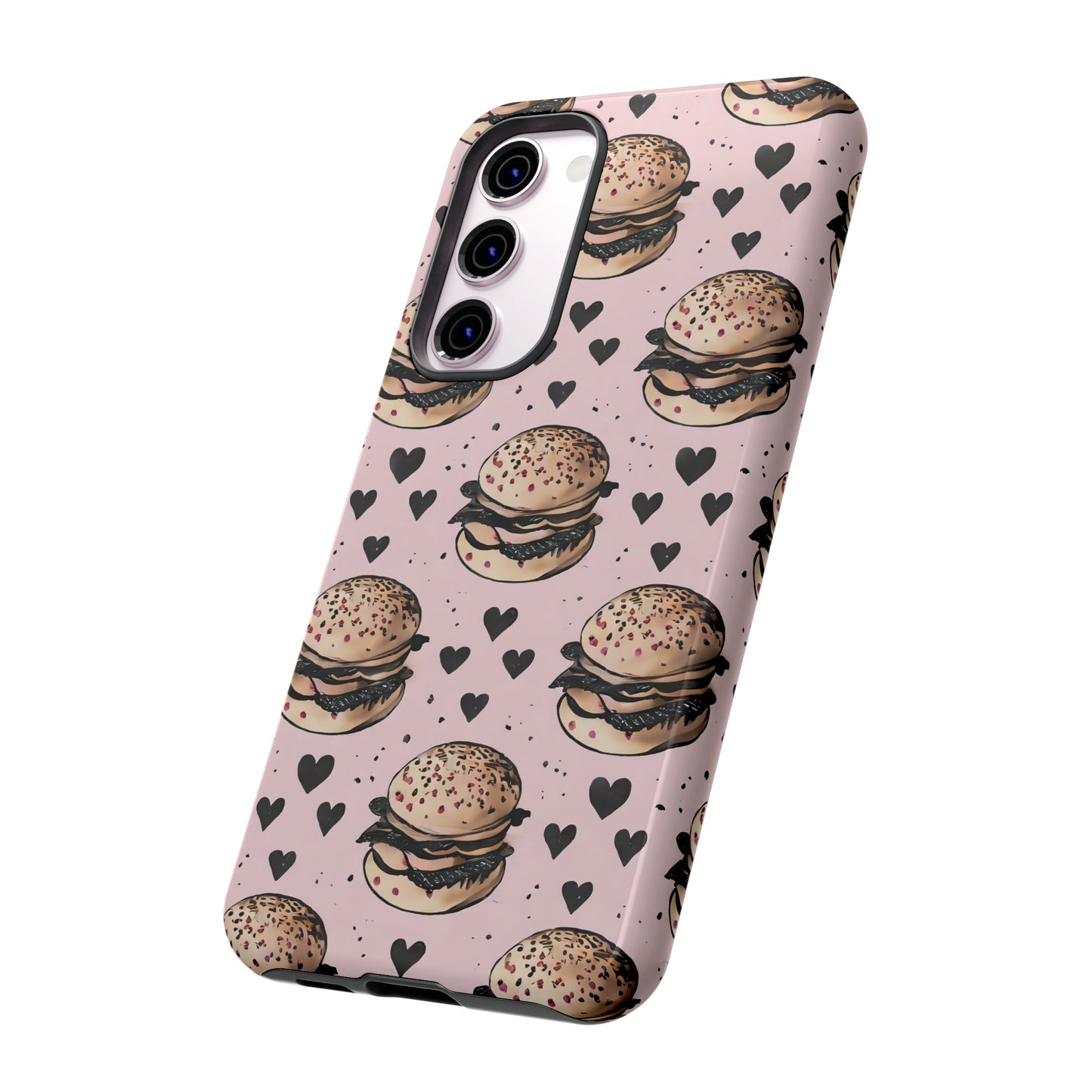 Hamburger phone Tough Cases