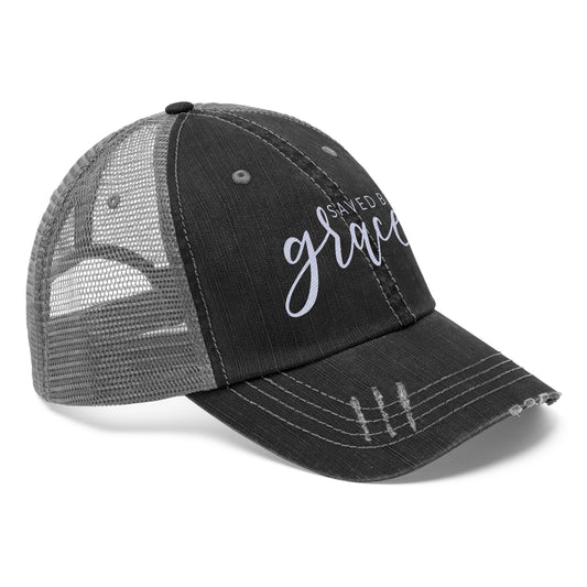 Saved by Grace Trucker Hat