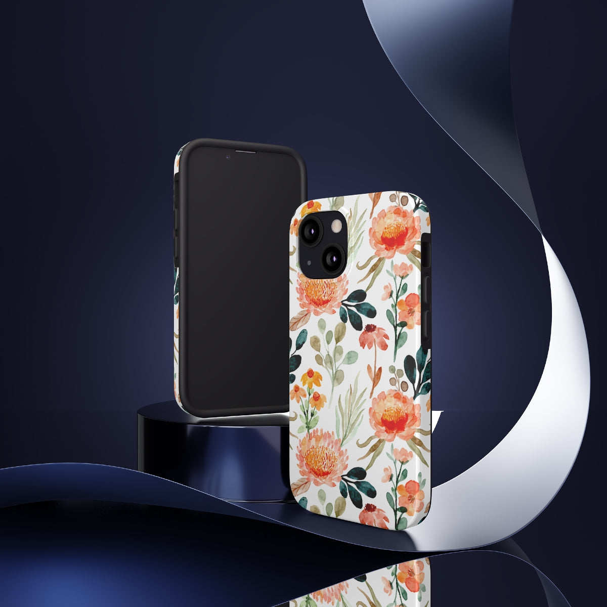 Watercolor Floral Tough Phone Cases, Case-Mate