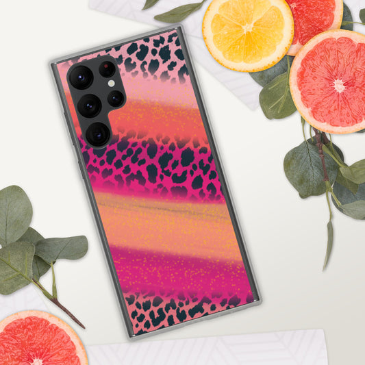 Watercolor Cheetah Samsung Case